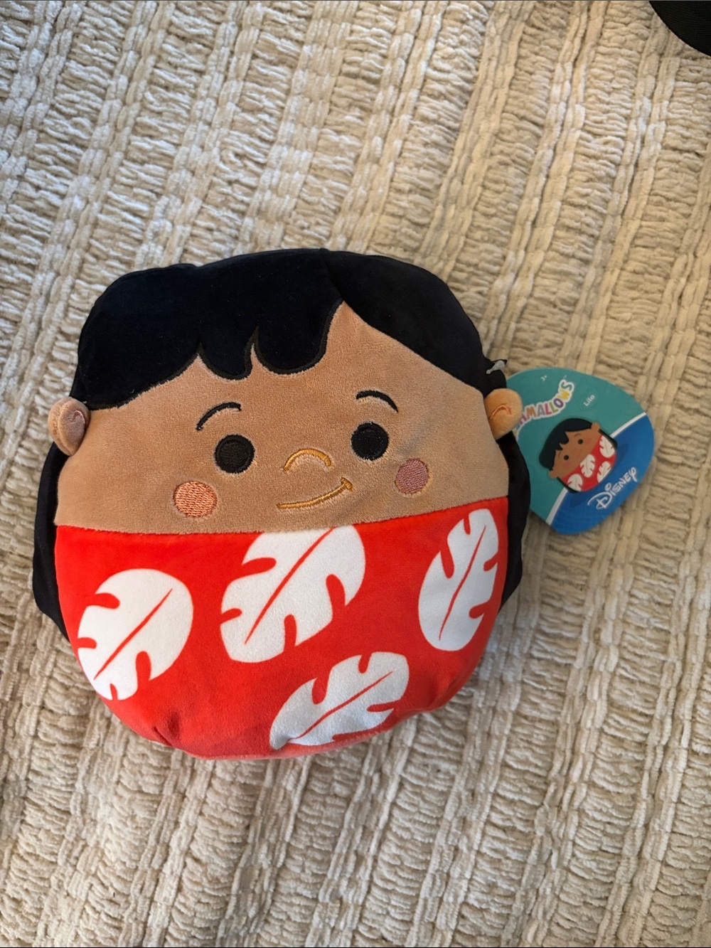 Squishmallows Disney Plush in Red, Black & Tan (Lilo)